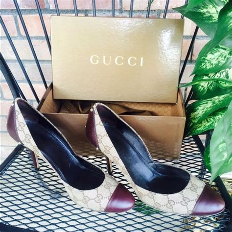 gucci gladiator heel|Gucci heels size 10.